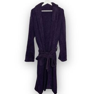 Barefoot Dreams CozyChic Polyester Soft Robe Eggplant Purple Women’s 2 Large/XL